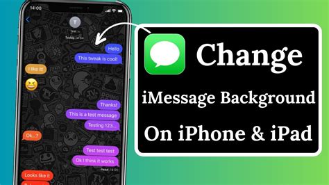 How to Change Background on iMessage / Messages iOS 17 - YouTube