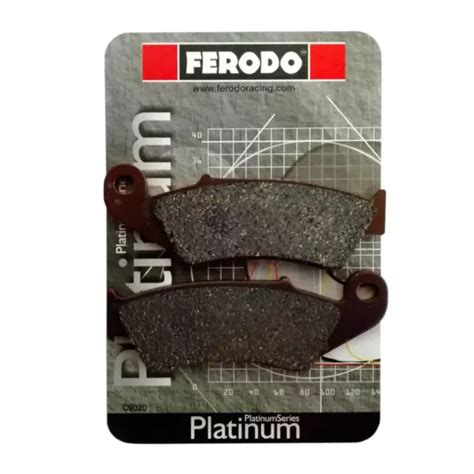 PAIRE PLAQUETTES HONDA Transalp 600 650 700 Frein Avant Ferodo FDB892P