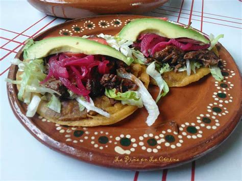 Panuchos de Res-Shredded Beef Panuchos - La Piña en la Cocina