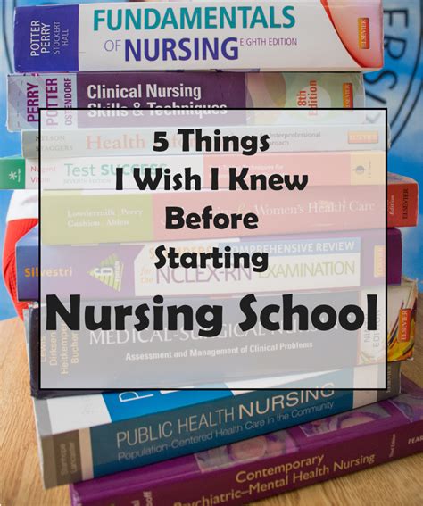 5 Things I Wish I Knew Before Starting Nursing School Kayla Lemons