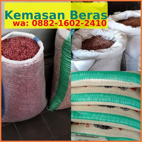 Kemasan Beras 50 Kg O882 1ճO2 241O wa Pabrik Kemasan Beras Diskon