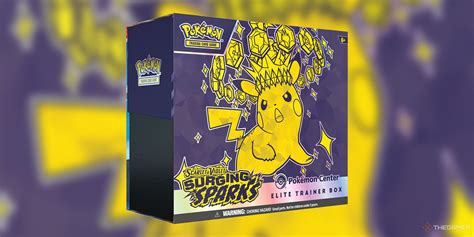 Scarlet And Violet Surging Sparks Coming In November For Pokemon Tcg