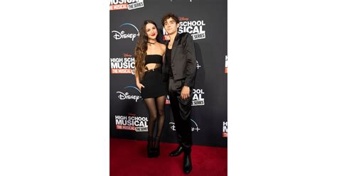 Olivia Rodrigo And Joshua Bassett At The HSMTMTS Season 3 Premiere