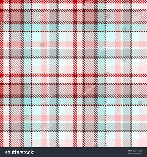 Seamless Checkered Pattern Stock Vector Illustration