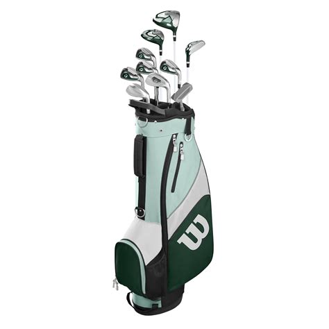 Wilson Profile Sgi Teal Womens Golf Complete Golf Set With Cart Bag