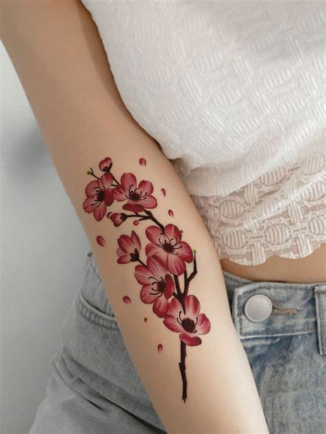 Sheet Flower Pattern Tattoo Sticker Tatuajes Incre Bles Tatuajes