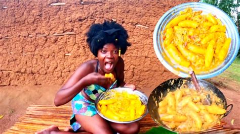 African Village Life Cooking The Most Appetizing Village Matoke Youtube