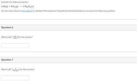 Consider the following reaction \\[ 4 | Chegg.com 