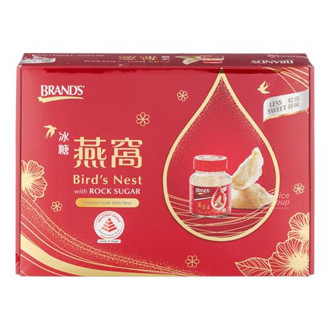 Brand S Bird S Nest With Rock Sugar Less Sweet Gift Pack NTUC