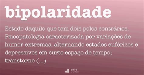 Bipolar Significado Da Palavra