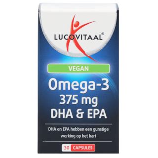 Lucovitaal Vegan Omega 3 375mg DHA EPA Kopen Bij Holland Barrett