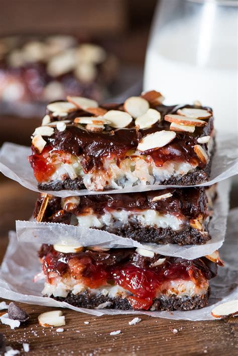 Chocolate Cherry Magic Bars