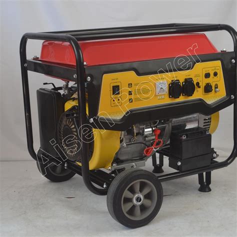 Electric Start Kw Gasoline Power Open Type Portable Silent Generators