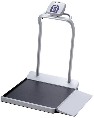 Health O Meter 2500kl Digital Wheelchair Scale With 285 In Wide Ramp