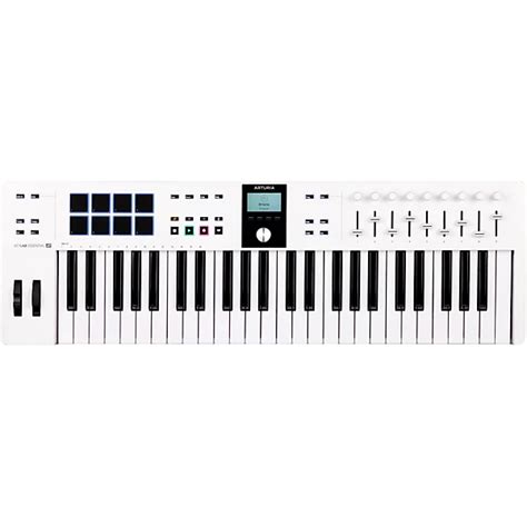 Arturia Keylab Essential 49 Mk3 Midi Keyboard Controller White Guitar Center