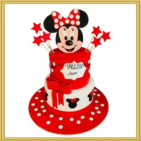 Minnie Mouse Designer Cake Opulence Bakery