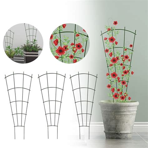 3pc Garden Plant Stand Eewia Flower Pots Clearance Plant Supports For Garden For Climbing