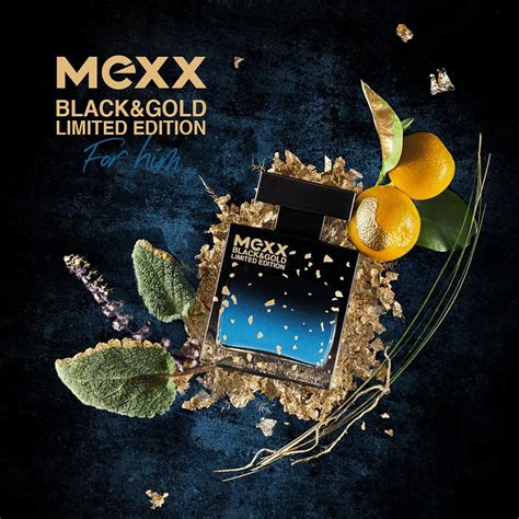 Mexx Black Gold Limited Edition Toaletn Voda Pro Mu E Ml Elnino Cz