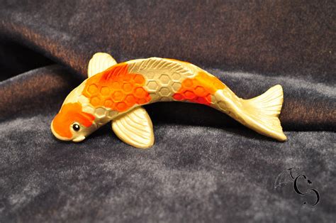 Koi fish sculpture by CoreyChiev on DeviantArt