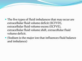 Extracellular fluid volum deficit | PPT