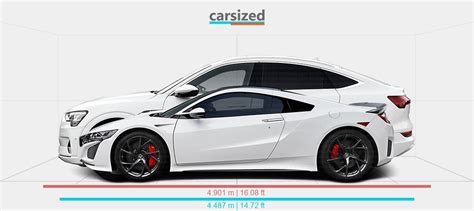 Dimensions Honda Nsx Present Vs Audi E Tron