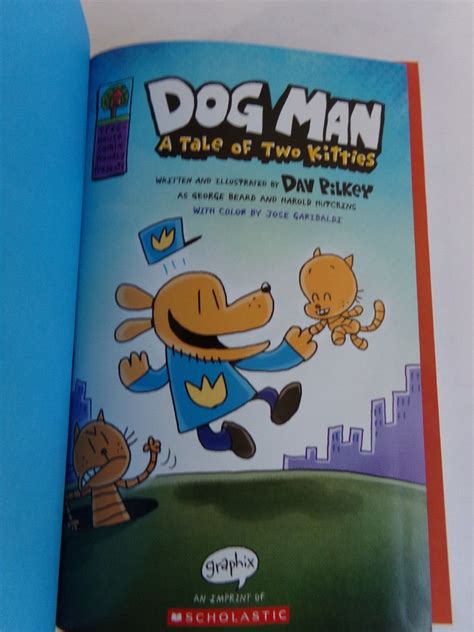 Dog Man Book Lot Graphic Novel Office Knight Petey Unleased Dav Pilkey