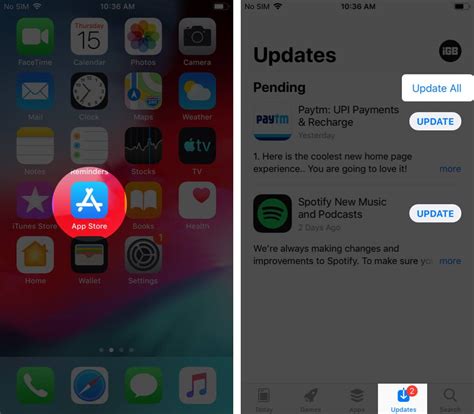 Ios De Qu Manera Actualizar Una App En Iphone O Ipad