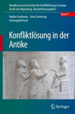 Konfliktlösung in der Antike Fachbuch bücher de