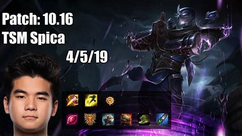 TSM Spica JUNGLE Shen Vs Graves NA Ranked 10 16 4 5 19 YouTube