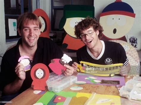 South Park creators Matt Stone and Trey Parker, at their studio ...