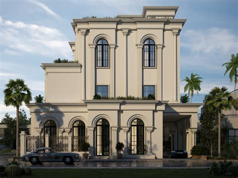 Classic Villa In Kuwait On Behance