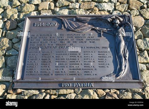 James Redhead First World War Memorial Plaque South Shields North