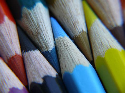 Macro Photography Colour Pencils Macro Photography Col Flickr