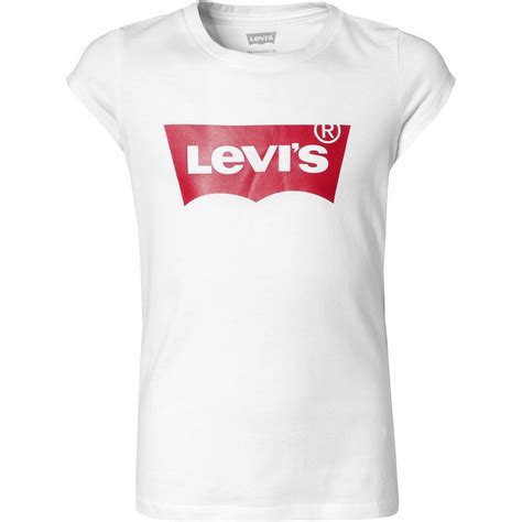 Levis® T Shirt Für Mädchen Gerade Geschnitten Mit Rundhalsausschnitt