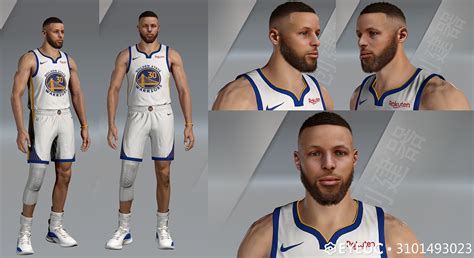 Stephen Curry Cyberface Hair And Body Model V By Current