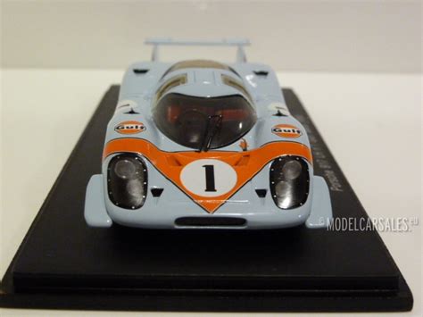 Porsche 917 LH #1 Gulf Salon 'Gulf' 1:43 S1898 SPARK diecast model car ...