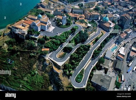 Aerial view, Cathedral, Ancona, Marche, Italy Stock Photo - Alamy