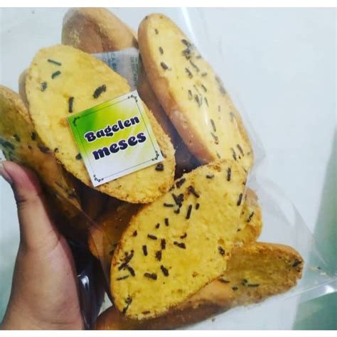 Jual 100gram BAGELAN MEISES MESSES BAGELAN ROTI KERING Shopee Indonesia