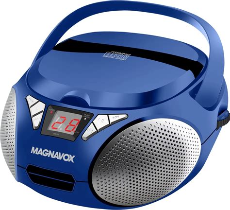 Amazon Magnavox Md Portable Top Loading Cd Boombox With Am Fm