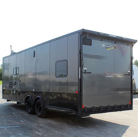 Enclosed Trailer Toy Hauler W Living Quarters Nomad Sleeps