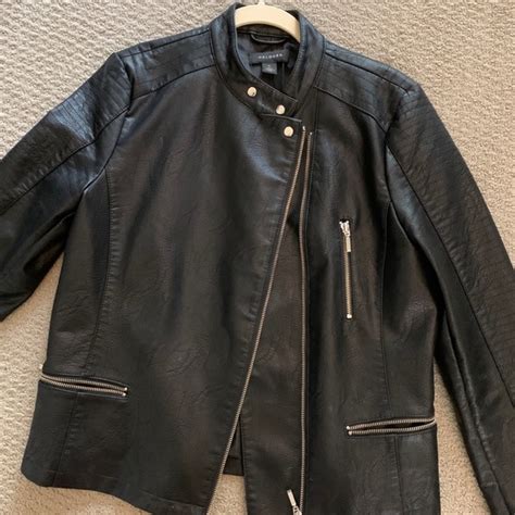 Halogen Jackets And Coats Halogen Quilted Faux Leather Moto Jacket Poshmark