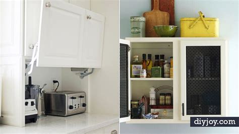 34 DIY Ideas For Kitchen Cabinets