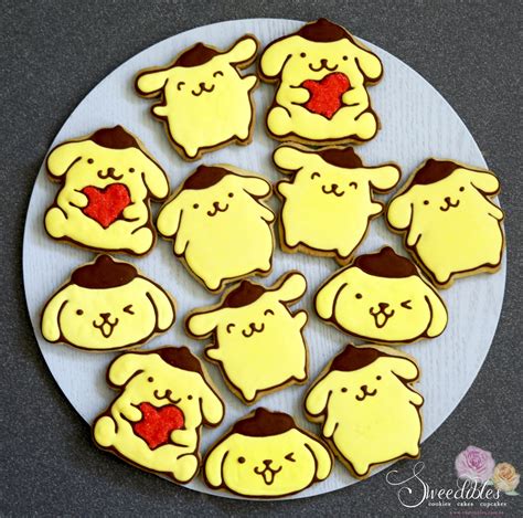 Pompompurin Cookies Cake Sweet Food