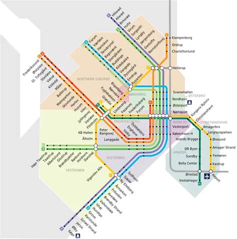 Images and Places, Pictures and Info: metro copenhagen map