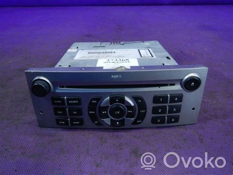 Kcj Peugeot Unit Principale Radio Cd Dvd Gps