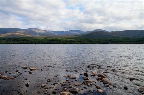 Loch Morlich, Near Aviemore Scotland by Diane Macdonald