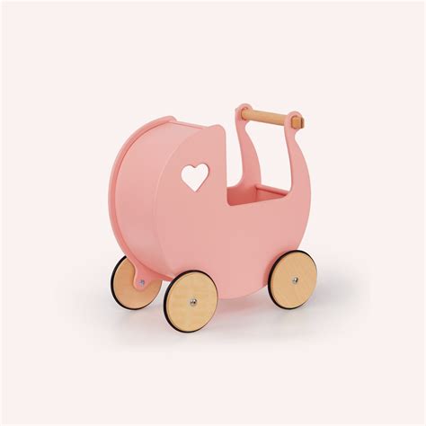 Classic Dolls Pram Pink By Moover The Memo The Memo