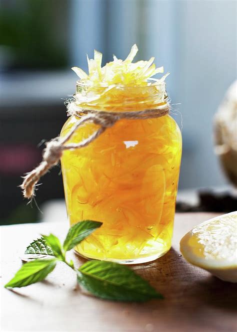 Candied Lemon Zest In A Jar Photograph By Strokin Yelena Pixels