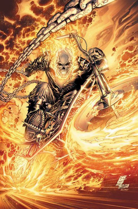 Ghost Rider 1 Variant By Marc Silvestri Ghost Rider Wallpaper