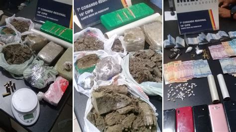 Pm Prende Pessoas E Apreende Kg De Drogas Durante Churrasco Em